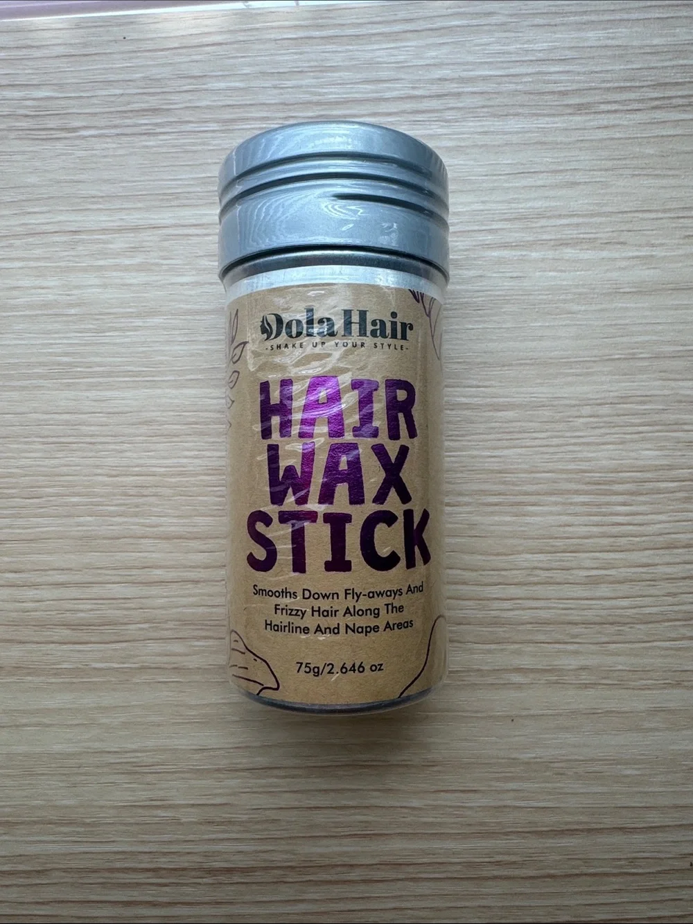 Hair Wax Stick — Brown Finish